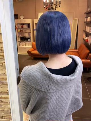 ミディアム 福岡縮毛矯正✨️ ストレート 向井和輝のヘアスタイル