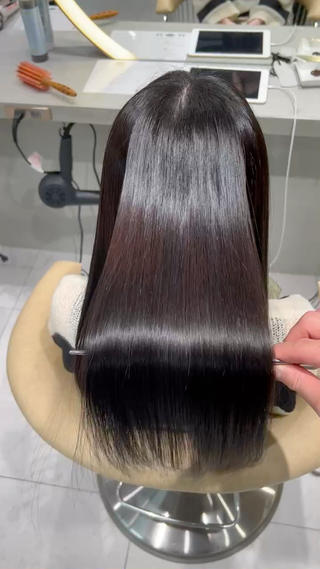 髪質改善/艶髪/縮毛矯正/酸性ストレート/ストレート/髪質改善トリートメント/トリートメント/ダブルカラー 