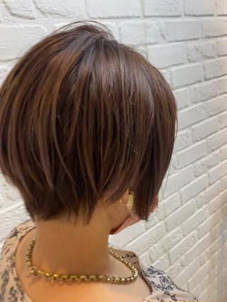 ブリーチなしブラウンカラー𓂂◌ 