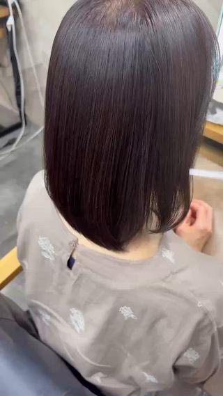 ミディアム カラー SHANTi 飯塚 ヘアセット/髪質改善のヘアスタイル