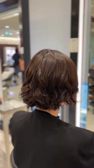 ショート パーマ ボブパーマ 🌷ヨシカワハナコのヘアスタイル