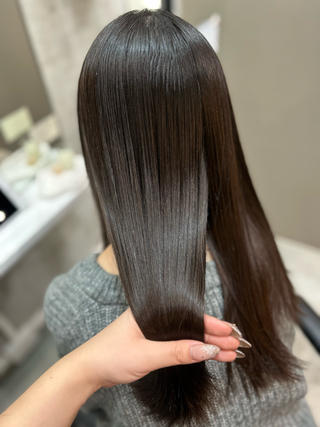 セミロング 池田 華怜のヘアスタイル