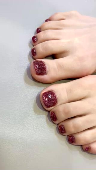 大人なフラッシュネイル 