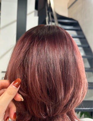 ショート カラー 透明感カラー/ 顔周りcut♡シホのヘアスタイル