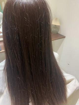 ロング パーマ ふうか 心斎橋美容室のヘアスタイル