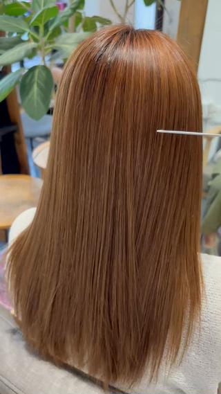 ロング ふうか 心斎橋美容室のヘアスタイル