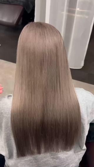 ロング カラー ふうか 心斎橋美容室のヘアスタイル