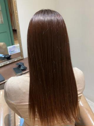ロング パーマ ふうか 心斎橋美容室のヘアスタイル
