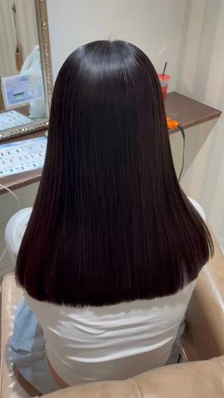 ロング ふうか 心斎橋美容室のヘアスタイル