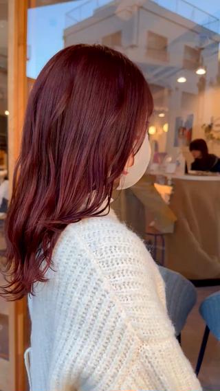 ロング カラー 特殊カラー特化 ✂️SHIAN フジのヘアスタイル