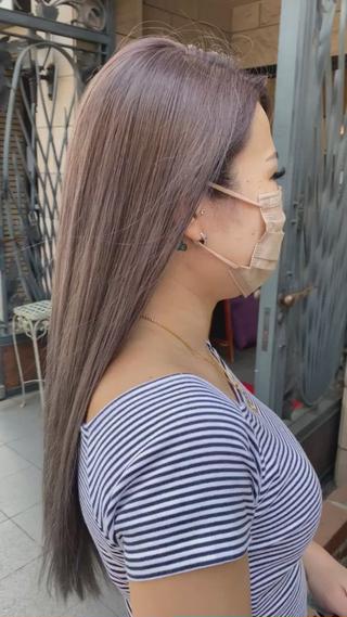 ロング カラー 特殊カラー特化 ✂️SHIAN フジのヘアスタイル