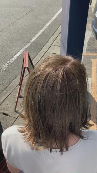 空気感︎抜け感

きりっぱなしボブ
＃ボブ　＃ハイライト　#バレイヤージュ 