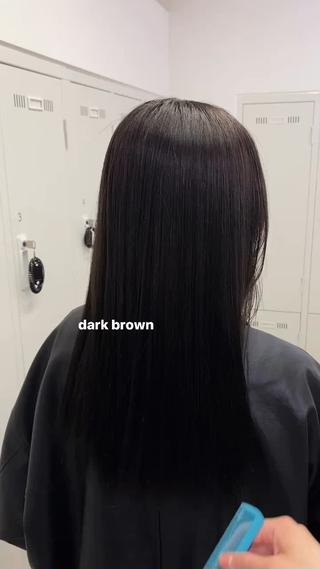dark brown  