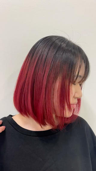 ショート カラー MEY HAIR CURLYS所属・ハードパーマ Rico💜のヘアスタイル