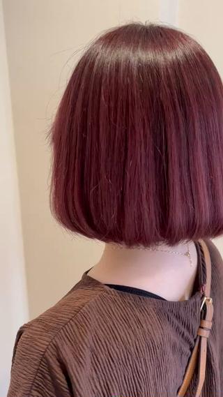 ピンクブラウン 