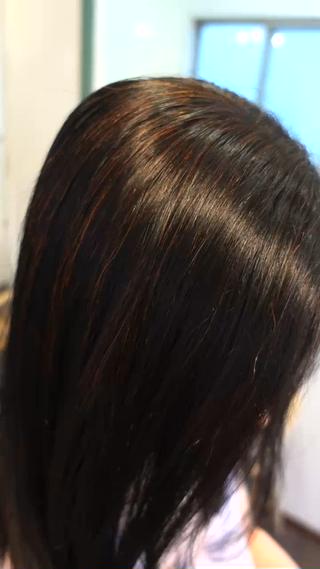 ロング 無料モデル/白髪染め /ヘナ/吹田市千里山のヘアスタイル