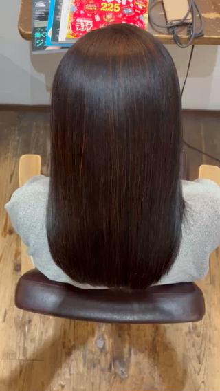 ロング 無料モデル/白髪染め /ヘナ/吹田市千里山のヘアスタイル