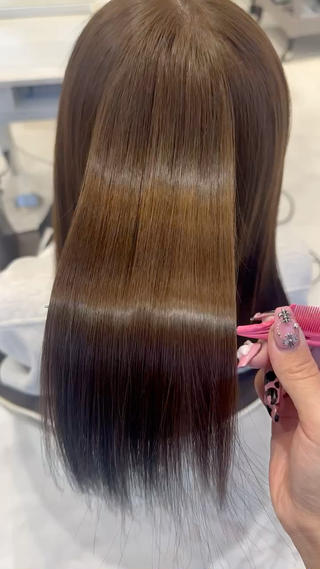 ロング カラー 艶カラー/エクステ/ MIRAI🪽のヘアスタイル