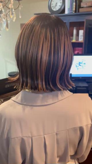 ショート ブリーチ/エクステ はしもと　そな🫧のヘアスタイル