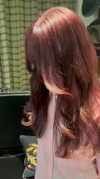 ロング ブリーチ/エクステ はしもと　そな🫧のヘアスタイル