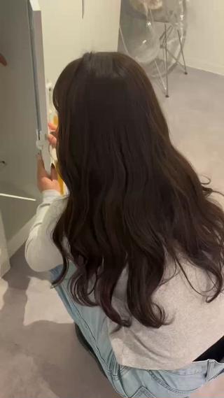 セミロング 美髪✨艶髪✨髪質改善 カラー特化❣️二宮遥のヘアスタイル