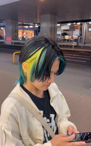 ショート 韓国ボブ/縮毛矯正 /レイヤーカットのヘアスタイル