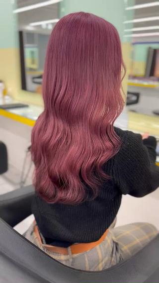 #ピンク#ハイトーンピンク#ブリーチピンク#ピンクカラー#萌えカラー#圧倒的美人#チェリーピンク#コーラルピンク#トリートメント#酸熱トリートメント