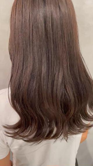 セミロング メンズ縮毛矯正 ブリーチカラー/まやのヘアスタイル