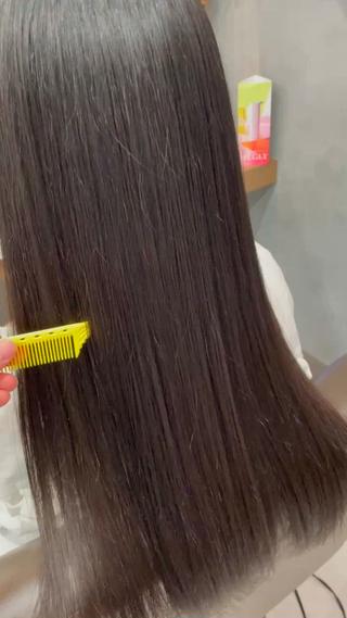 セミロング メンズ縮毛矯正 ブリーチカラー/まやのヘアスタイル