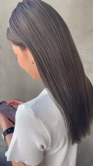 極細ハイライトカラー