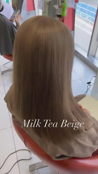 ミルクティベージュ 