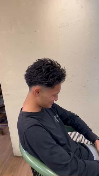 ツイスパ細めリバーススタイルです！周りと少し違うツイスパリバース、漢らしさ、抜け感upです！ 