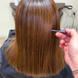 セミロング パーマ brote所属・髪質改善/山根勇平 /完全マンツーマンのヘアスタイル