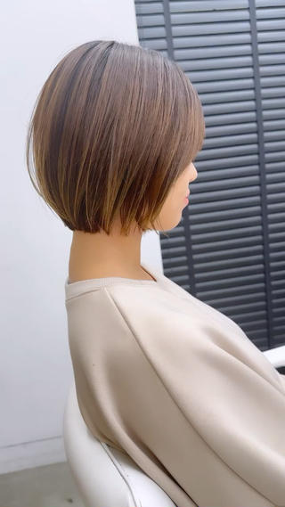 まとまりのあるショートボブ！！

#ショート#ショートヘア#ショートボブ
#ボブ#ミニボブ 