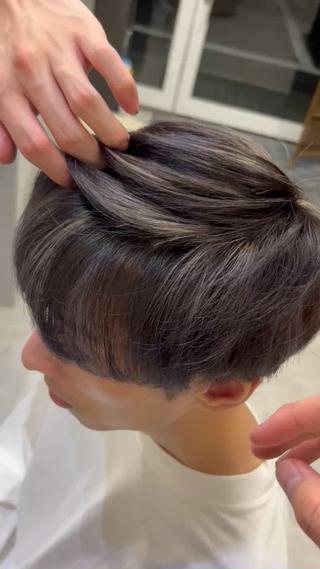 メンズ　ハイライト 