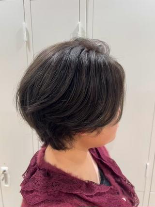 ショート カラー ✨🌿大人可愛い愛さ れhair🌿✨松本のヘアスタイル
