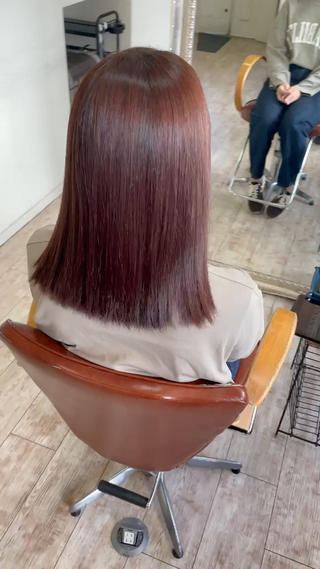 セミロング 【髪質改善】 Wakanaのヘアスタイル