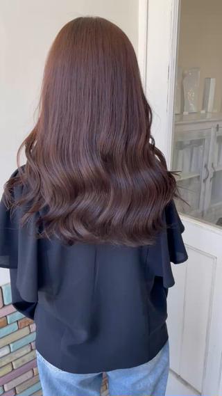 ミディアム 八事/CREER/ Wakanaのヘアスタイル