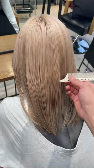 ミディアム カラー Koya ショート/ボブのヘアスタイル