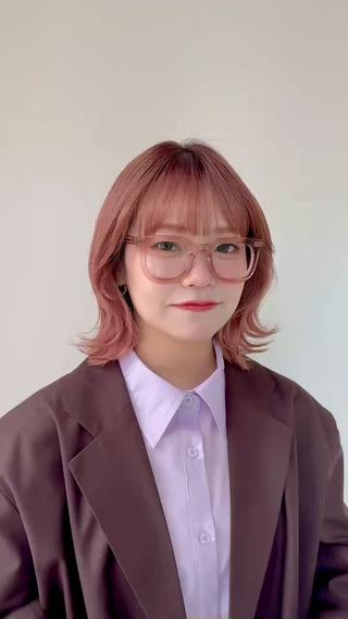 ミディアム カラー Koya ショート/ボブのヘアスタイル