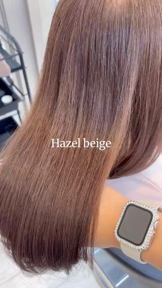 ブリーチなしダブルカラー履歴でピンクカラーを続けていたお客様
今回は大人っぽく透明感ベージュに

自宅でのホームケアも頑張ってくれているのでサロントリートメントの持続力も上がってきています！

トリートメント長持ちしないと感じる方！
一度ホームケアの見直しをオススメします！ 