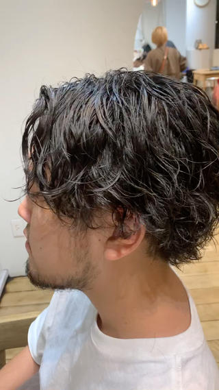 スパイラルパーマスタイル 