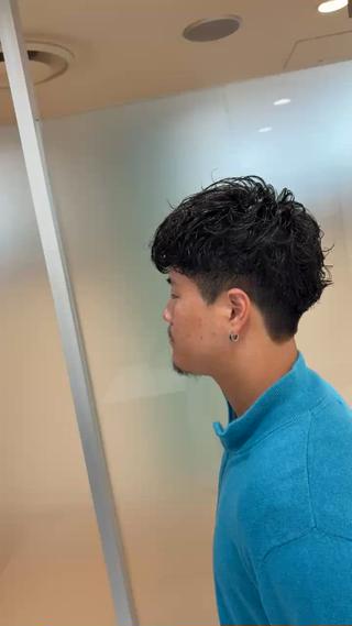 カット＋スパイラルパーマ 