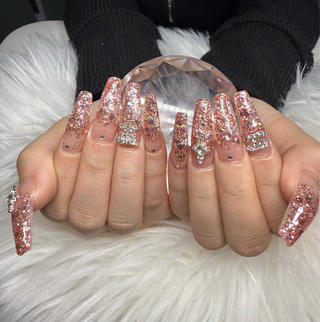 ネイル 銀河_ Chan nailsのネイルデザイン