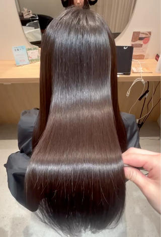 ロング 髪質改善サロン/片山 莉那のヘアスタイル