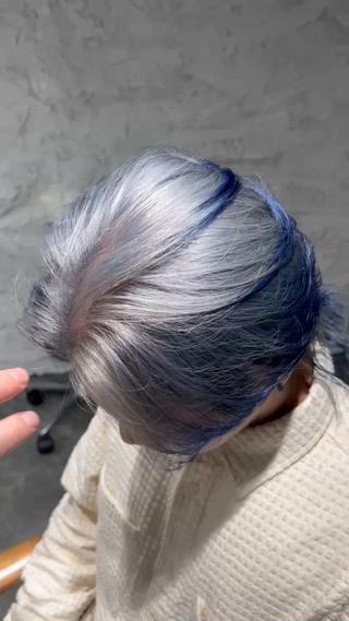 カラー メンズ メンズハイトーン🪡 キチ/RITSUのヘアスタイル