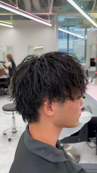 パーマ メンズ SALOWIN札幌大通店所属・札幌メンズ専門美容師 🌪SHO🌪️のヘアスタイル