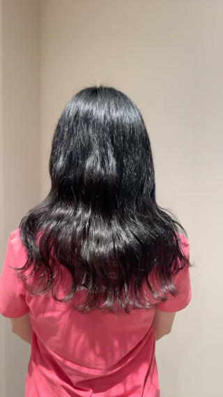 自然光でわかるlavender black 