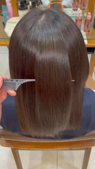 セミロング 透明感/艶髪/ 🌷mihiro🌷のヘアスタイル