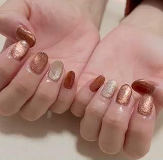 #マグネットネイル 